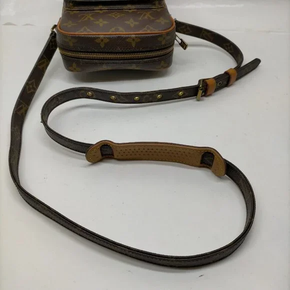 100% Authentic Louis Vuitton Amazon Brown Monogram Crossbody Bag - Picture 4 of 9